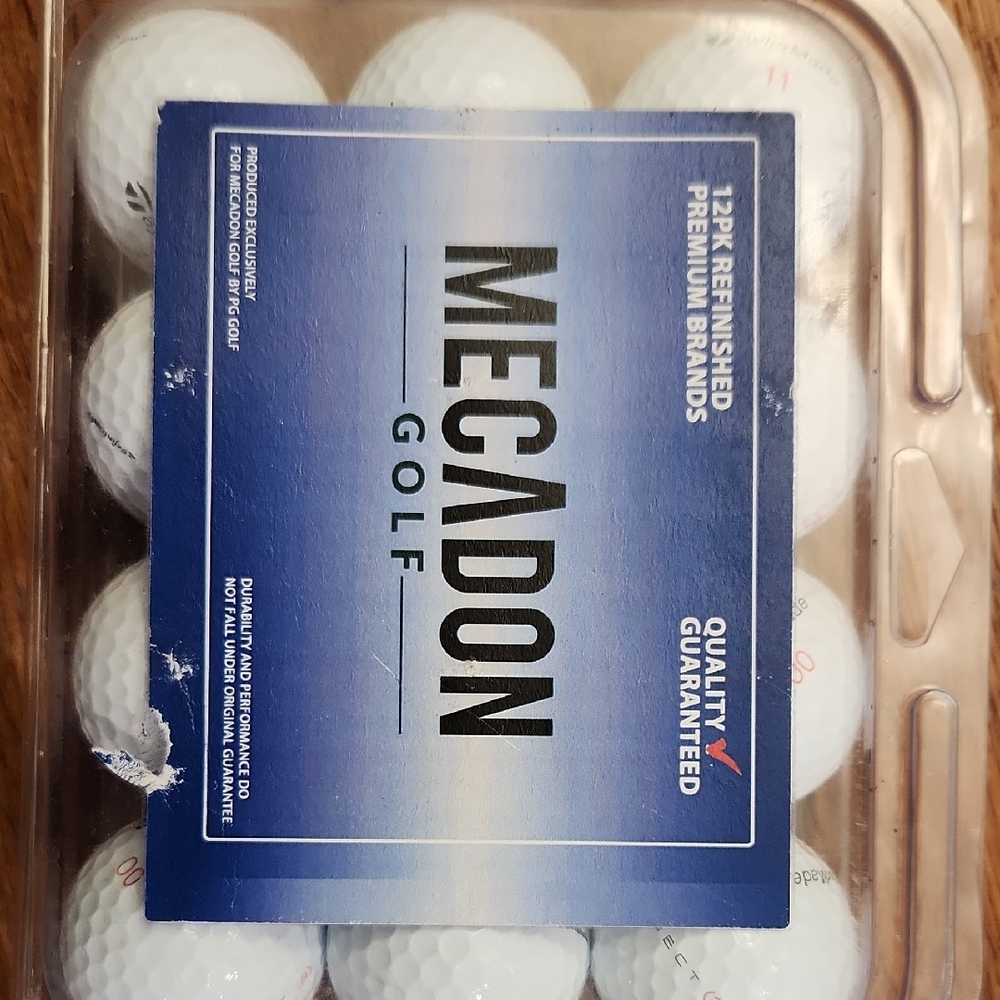 Mecadon Golf Balls - White